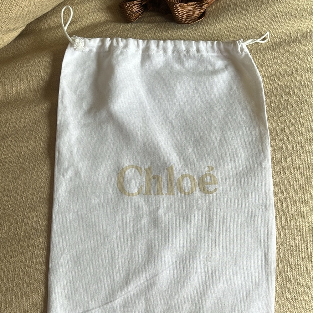 Chloe Brown Ankle Boots with Lace Detail - Picture 10 of 10